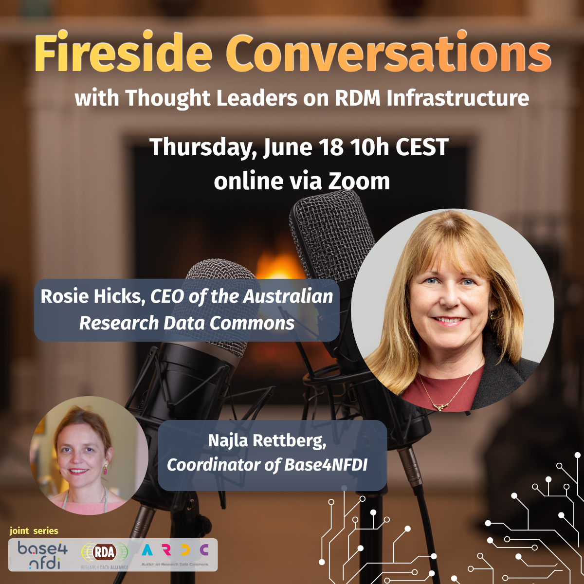 teaser picture of Fireside Conversation event with Rosie Hicks
