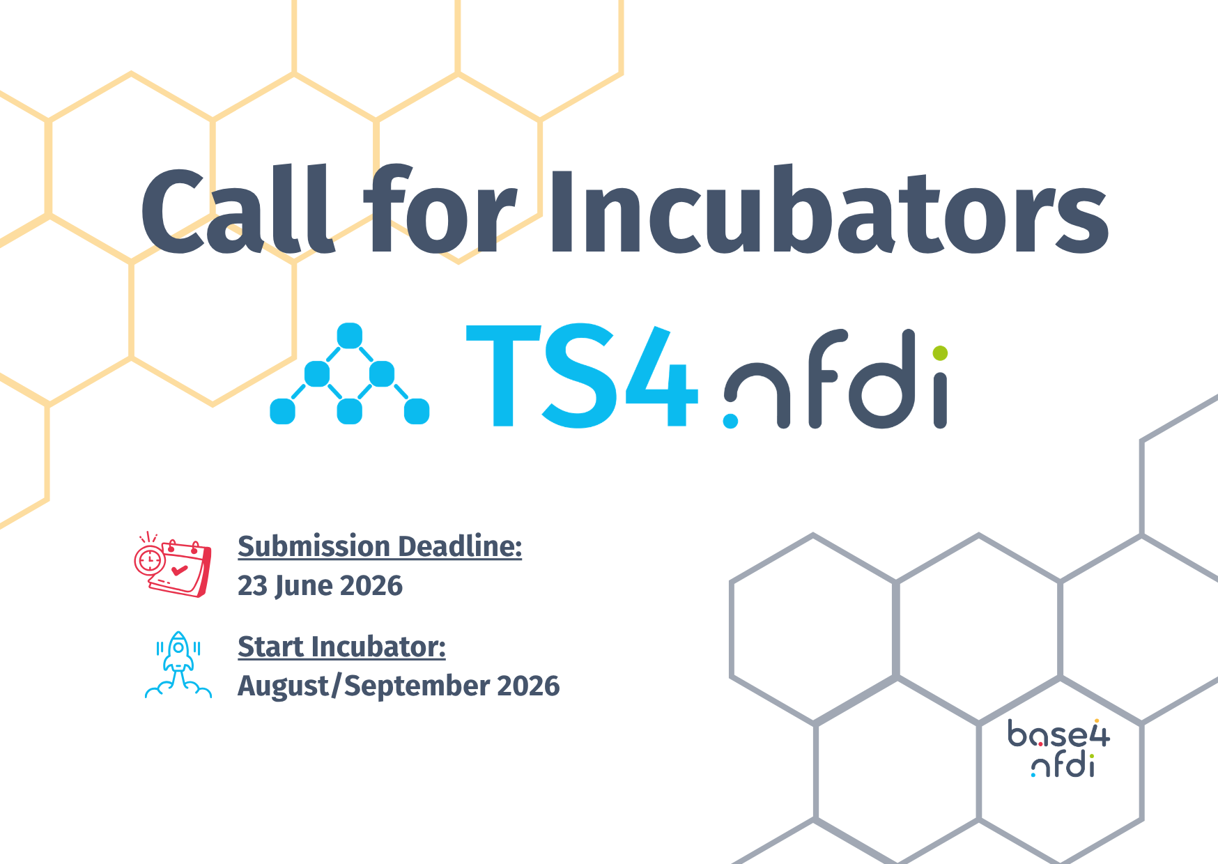 Call for Incubators TS4NFDI
