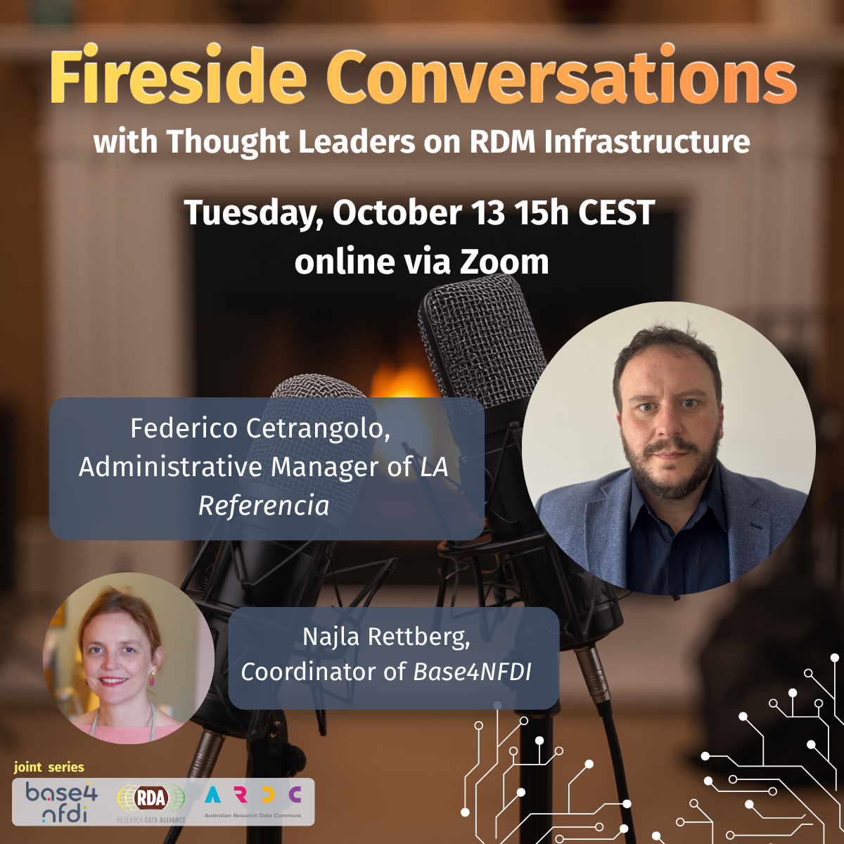 teaser picture of Fireside Conversation event with Federico Cetrangolol