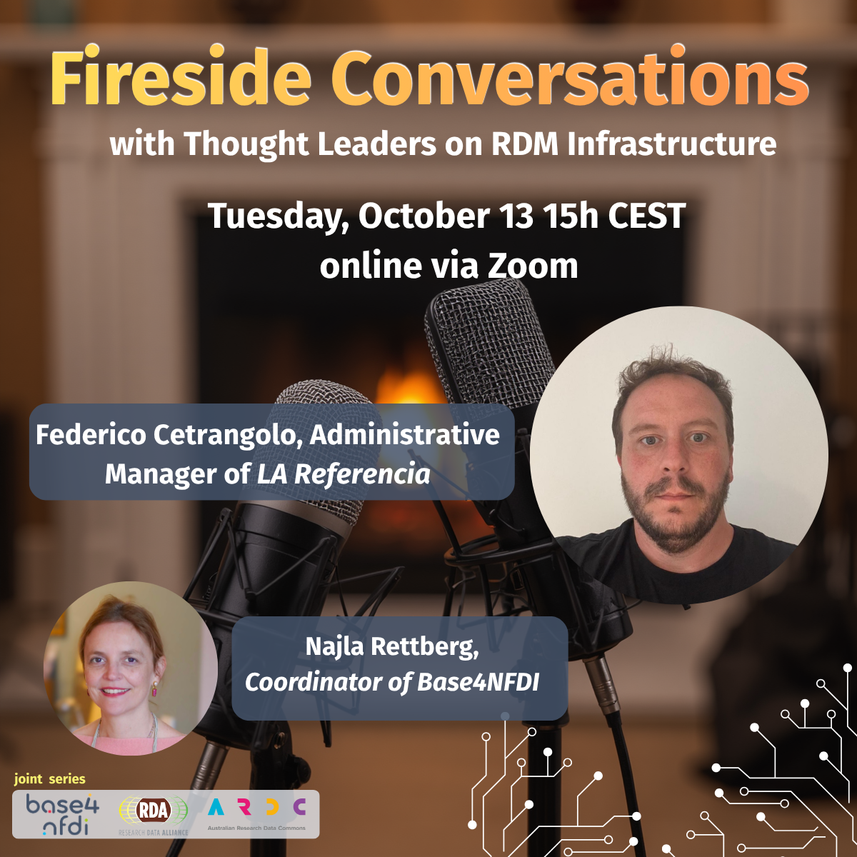 teaser picture for Base4NFDI Fireside Conversations with Federico Cetrangolo