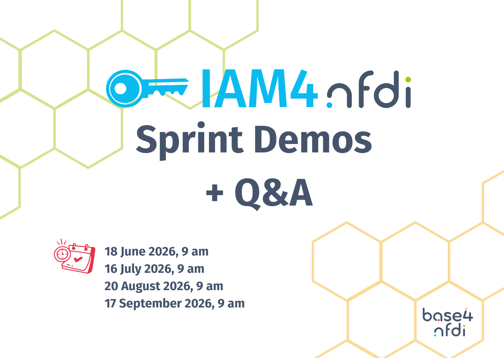 Teaser picture of IAM4NFDI Sprint Demos